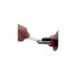 WEDO cutter professionnel Auto-Load, lame: 18 mm, noir/rouge
