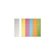 LEITZ Blanko-Beschriftungsschildchen, (B)50 x (H)15 mm, weiß