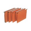 l'oblique Dossiers suspendus AZO, orange, fond: 15 mm