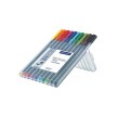 STAEDTLER Fineliner triplus, couleurs assorties, tui de 4