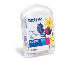 Multipack Brother LC970 (Pack de 3 couleurs)
