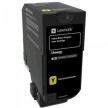 Toner compatible Lexmark 74C2SY0 - jaune - 7.000 pages