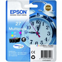 Multipack Epson 27 - 3 cartouches C/M/Y