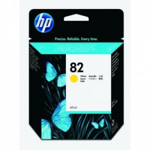 Cartouche HP 82 - Jaune (69 ml)