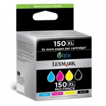 Multipack 4 Cartouches Lexmark 150XL (700 pages)