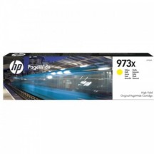 hewlett packard cartouche jet d'encre jaune hp 973x