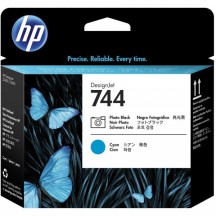 hewlett packard tete d'impres. noir/cyan 744 designjet/z2600/z5600