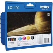 Multipack Brother LC1100 VALBP (4 cartouches)