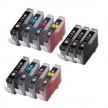 Multipack compatible CLI-8 - avec puce (11 cartouches)