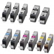 Multipack compatible Canon CLI-521 PGI-520 (11 cartouches)