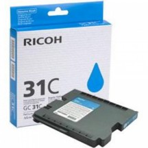 Ricoh GC 31C - Cartouche d'impression - 1 x cyan (405689)