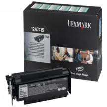 Toner Lexmark 12A7415 - noir (10.000 pages)