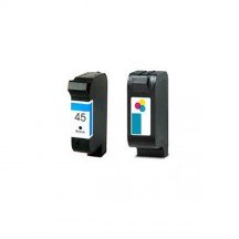 Multipack compatible HP 45 + HP 78 (2 cartouches)