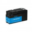 Cartouche compatible Lexmark 210XL - Cyan (2 cartouches)