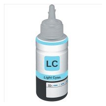Compatible Epson 673 cyan clair - Bouteille T6735 - 70ml