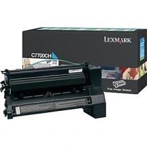 Toner Lexmark C7700CH - cyan (10.000 pages)