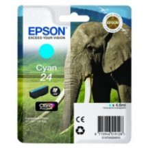 Cartouche Epson T24 - Cyan (360 pages)