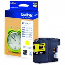Cartouche Brother LC125 LC-125 Jaune XL (1.200 pages)