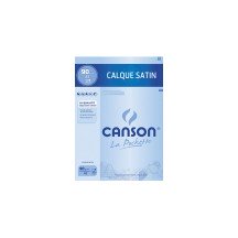 CANSON Papier calque, satin, format A3, 90/95 g/m2