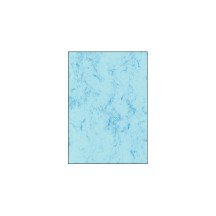 sigel papier marbr, A4, 90 g/m2, papier fin, bleu