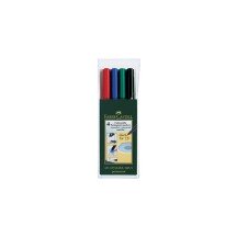 FABER-CASTELL  Marqueur CD/DVD Multimark permanent S