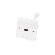 LogiLink Boîte de raccordement, 1 x HDMI, blindé, blanc