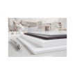transotype Carton plume Foam Boards, 500 x 700 mm,blanc,10mm