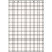 LANDR bloc paperboard, 20 feuilles,  carreaux / en blanc