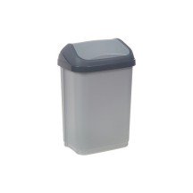 keeeper poubelle ´swantje´, 10 litres, anthracite / crème