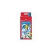 FABER-CASTELL Crayons de couleur Jumbo triangulaire, 10 tui