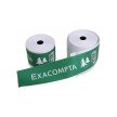 EXACOMPTA Rouleaux papier thermique pour caisse, 57 mm x 18m