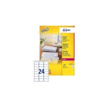 AVERY tiquettes Adresses, 63,5 x 38,1 mm, blanc