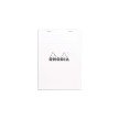RHODIA Bloc agraf No. 16, format A5, carreaux, blanc