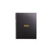 RHODIA Notebook RHODIACTIVE, format A4+, lign, noir