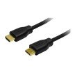 LogiLink Câble HDMI 1.4, A mâle - A mâle, 0,2 m