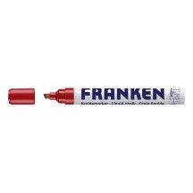FRANKEN, craie liquide, largeur de trac: 2-5 mm, rouge