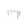 kerkmann Table annexe Form 5, support 4 pieds, blanc