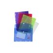 EXACOMPTA Pochette enveloppe perforée, A4, PP, couleurs