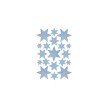 HERMA Sticker de Nöel DECOR 'étoiles', assorti, argent,