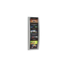 PAPERFLOW Porte-brochures mural Quick fit, A5, anthracite