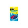 UHU Mini-rouleau correcteur jetable Micro, blister de 2