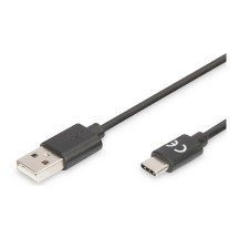 ASSMANN Câble de raccordement USB 3.0, USB-C - USB-A, 1,8 m