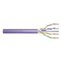 DIGITUS Câble d'installation, cat. 6, U/UTP, 500 m, violet