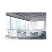 nobo Tableau blanc mural Impression Pro Stahl Widescreen,85'