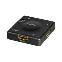 LogiLink Mini commutateur HDMI, 3 ports, noir