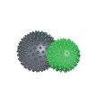 SCHILDKRÖT Set de balles de massage à picots, gris / vert