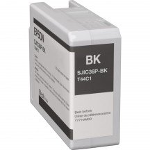 Cartouche compatible Epson SJIC36P (K) BK C13T44C140