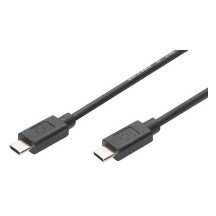 ASSMANN Câble de raccordement USB 2.0, USB-C - USB-C, 1,0 m