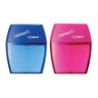 Maped double taille-crayon Shaker, couleurs assorties