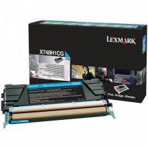 Toner Lexmark X748H1CG - Cyan (10.000 pages)